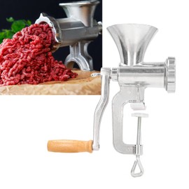 Multifunctional Meat Grinder with Ergonomic Handle, Incisive Blade, Aluminum Alloy, Tender and Tasty Grinding, Suitable for Home Kitchen Use, for Grinding Meat
