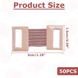 Bandage Clips, Pack of 50 Bandage Material, Gauze Bandages, Mother-in-law Clips, Bandage Clips, Elastic Bandage Clips, for Various Bandages Bandage Material