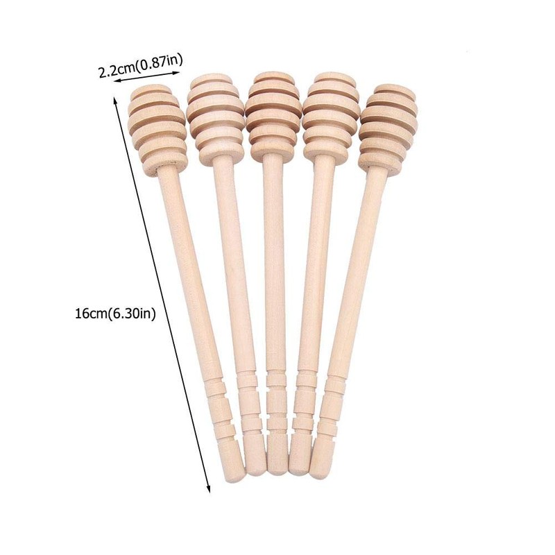 Pack of 24 Mini Honey Spoons, Mini Jam Honey Dipper