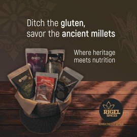 Rigel Spices Barnyard Millet | 2lbs resealable pack | Kuthiraivali | Non GMO | Gluten Free | Rich in fiber