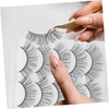 BIUDECO 5pairs Faux Eyelashes for Women Natural Look Lashes with