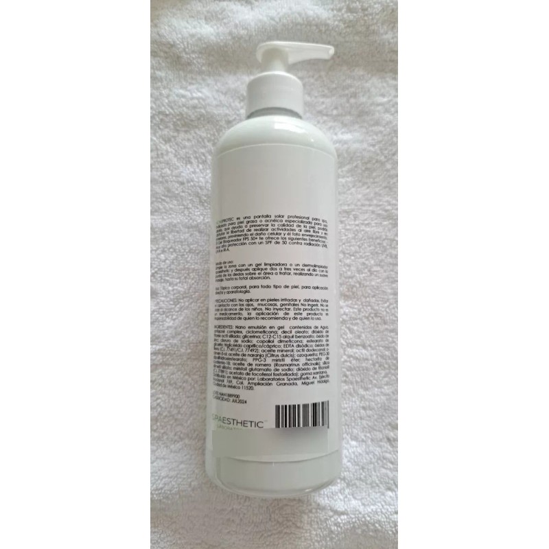 Spaesthetic Acneprotec Protector Solar Para Acné 50 Fps De 500