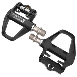 Bucklos PD-R8000 SPD SL Pedals for Road Bike - Bicycle Clipless CrMo Sealed Bearing Aluminium Ultegra Clip Pedals Compitable with Shimano SPD-SL Cleats for Indoor Cycling (9/16")