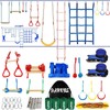 Ninja Warrior Obstacle Course Kids - 2 x 65ft Double