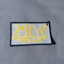 Unbranded WJPS World Journalism Prep High School Flushing NY New York Iron On Patch