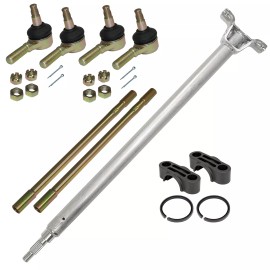 Caltric Steering Stem Shaft W/ Tie Rod End Kit for Yamaha Raptor 700 700R YFM700R 06-23