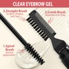 Eyebrow Pencil Kit, with Microblading Eyebrow Pen, Eyebrow Gel, Eyeliner,