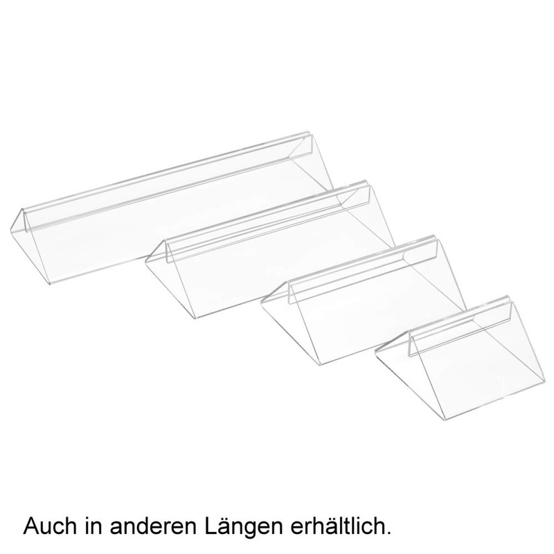 100 mm Acrylic Glass Sign Holder / Table Stand /