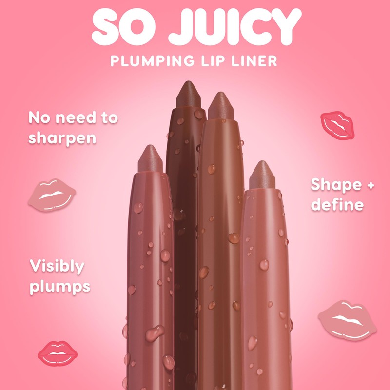 So Juicy Plumping Lip Liner with Peptides - Group Chat