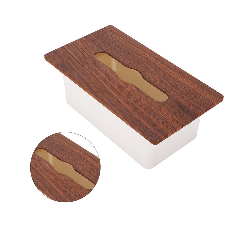 Tissue Box Large Capacity Recessed Mount Toilet Paper Dispenser for
