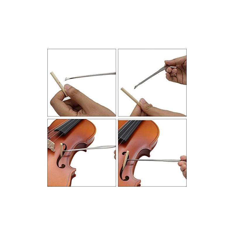 Bnineteenteam Sound Post Setter Tool Steel Violin Sound Post Setter
