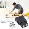39Pcs Pocket Hole Jig 15 Degree Woodworking Guide Oblique Drill