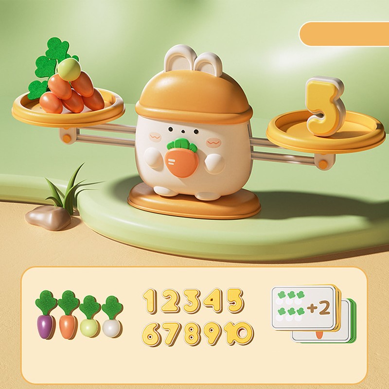 Kids Balance Scale 0‑3 Years Old Early Education Number Toy