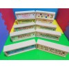 Domino Kit Con 17 Dominós De Madera Didácticos, Educativos, Finos
