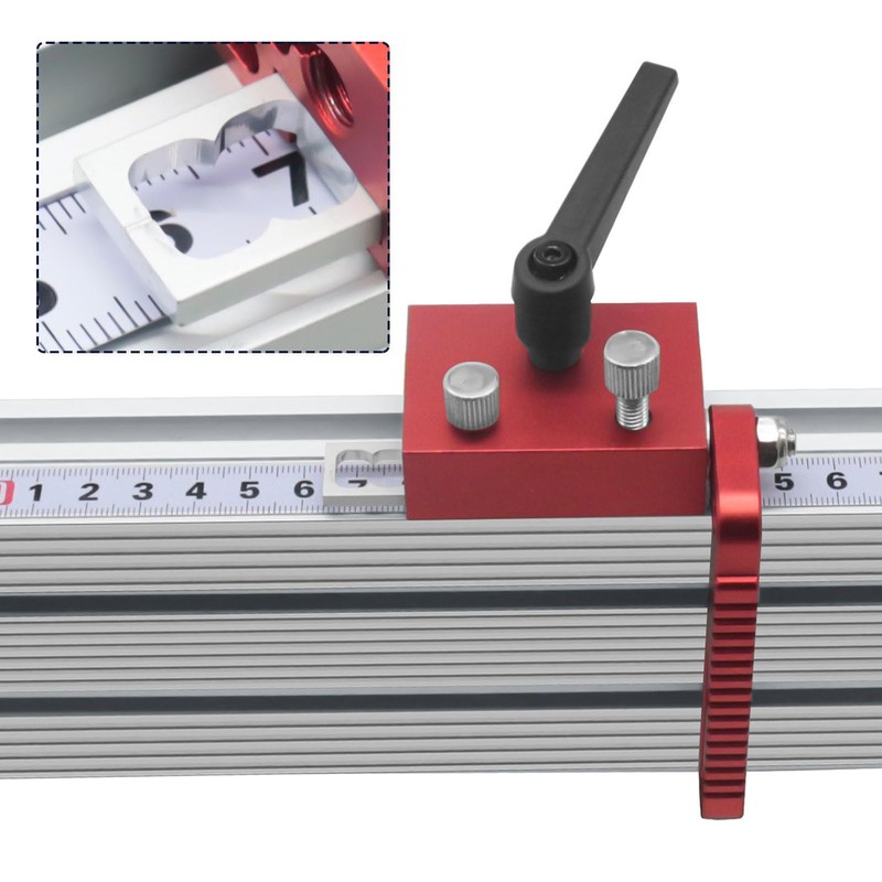 Fence Flip Stop, Aluminum Alloy Type 75, T Track Fence