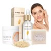 Kit Cuidado Facial Corporal Arroz Set Piezas Serum Aclarante Gel