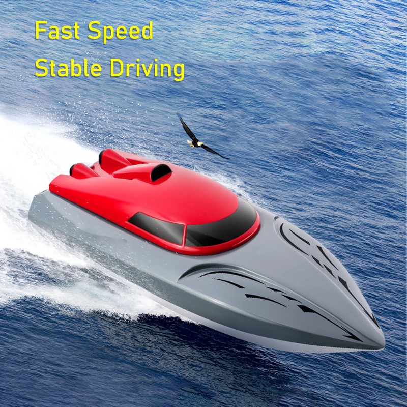Remote Control Boats Rechargeable 2.4G Electric High Speed Speedboat for
