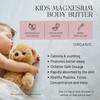 Organic Kids Magnesium Whipped Body Butter, 4 oz Jar 2.5