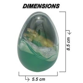 Twin Aliens Babies in Egg, Alien Egg Slime Putty with Two Similar Babies Alien Pocket Egg Toy Fun Novelty, Stress Relief Fiddle Travel Toy, Stocking Fillers for Summer Kids, Children Size – 8.5cm