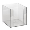 Idena 11184 Note Box, Transparent, 9 x 9 x 8