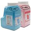 The Candery Cotton Candy Floss Sugar 6lbs 96oz jars- 2