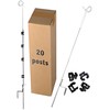 RiteFENCE PK20 Pigtail Step-in Posts for Electric Fences, Rod Diameter