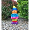 Rakso Rainbow Pride Gnome, 13", Large UV Resistant Ornament for