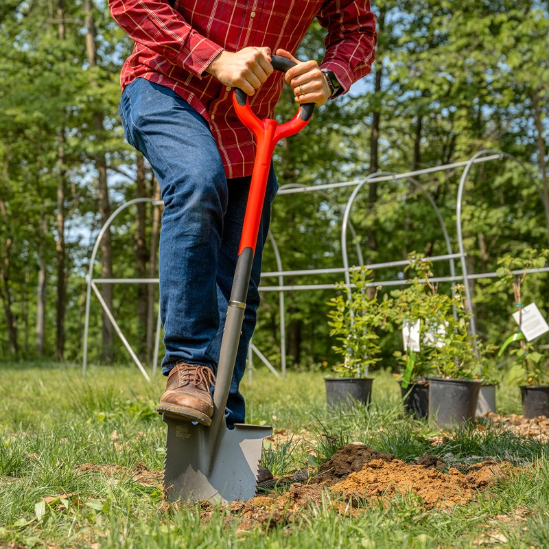 Radius Garden Radius Garden 22211, Root Slayer Round Head Shovel,