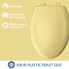 Bemis Classic Colors Slow Close Toilet Seat, Easy Clean Hinges