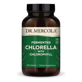 Suplemento Nutricional Dr. Mercola Espirulina Clorela Clorofila Tabletas 450g                                                                         