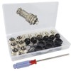 QitinDasen 6Pcs Premium 4 Pin GX16 Aviation Connector, 5A 16mm