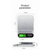 Generic High Precision Digital Kitchen Scale 22lb/10kg - Stainless Steel,
