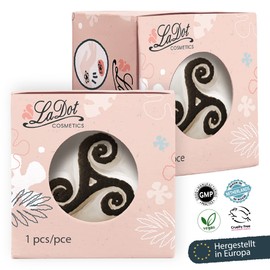 LaDot Tattoo for Children and Adults, Temporary Skin-friendly Fake Tattoos, Tattoo Stamps without Needles for Body and Arm, Waterproof, Ceramic Stamp Triskele