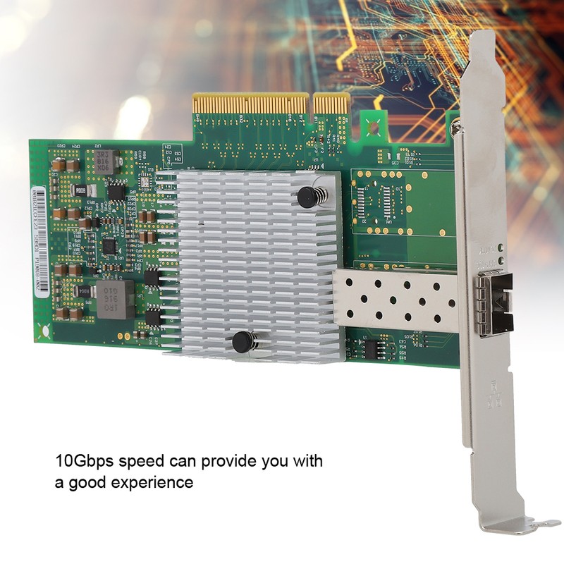 10Gbps Fiber Network Card Single Port for Intel 82599EN Chip