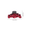 PACKOVE Rose Shape Hair Clip for Women Floral Decor Hair