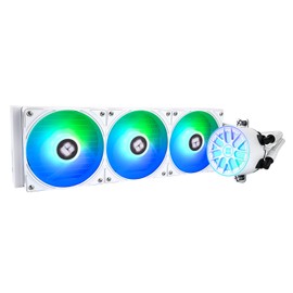 Thermalright Aqua Elite 360 V6 ARGB White CPU Liquid Cooler, 360 Cooling Row Size,3x120mm Water Radiator,AMD: AM4/AM5,Intel LGA115X/1200/2011/1700/1851, AIO CPU Cooler