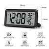 SZELAM 5.6 Inch LCD Digital Alarm Clock with Large Number