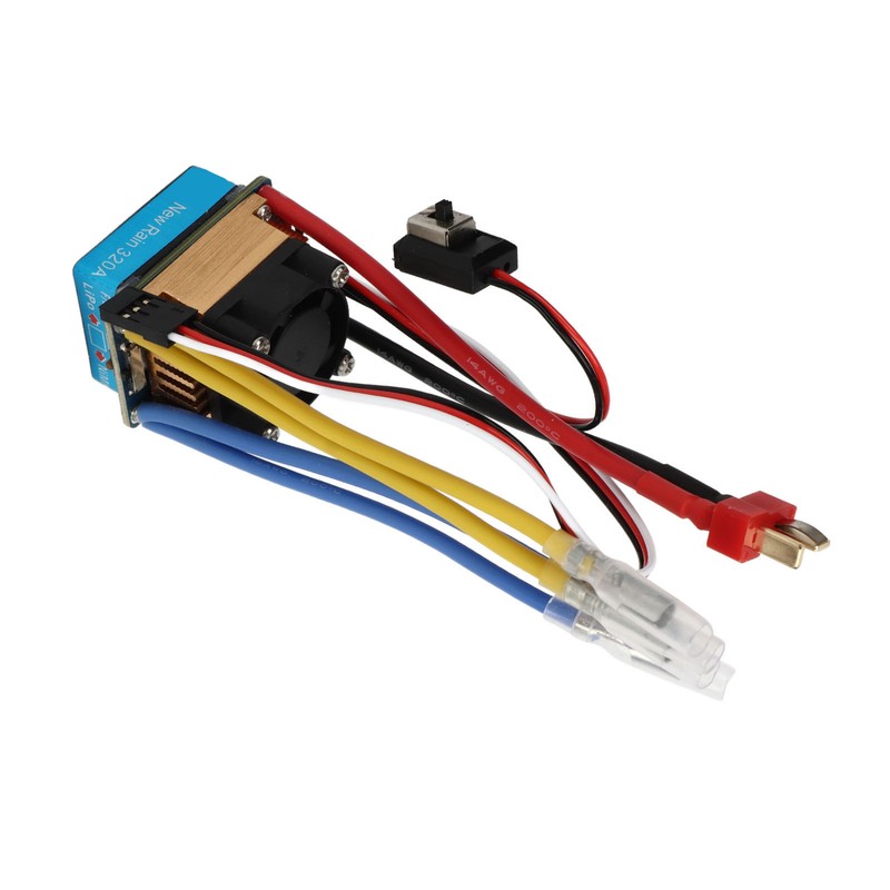 320A Dual Way Bidirectional Brushed ESC with Fan 3A 5V