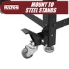 Workbench Caster kit 4 Heavy Duty Retractable Casters with Urethane