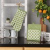 DII Lattice Basics Collection Kitchen Essentials, Oven Mitt & Potholder