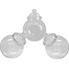 3200ml Spherical Victorian Style Food Grade Plastic Sweet Jars -
