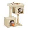 Feandrea Cat Tree, 33.1-Inch Cat Tower, L, Cat Condo for