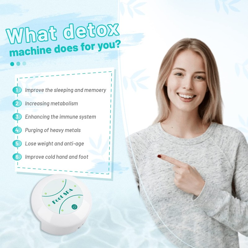 LeCuag Ionic Foot Spa Detox Machine Ion Foot Spa Detox