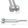 FSHANEE 128Hz Tuning Fork Nerve Sensory Healing Instrument with Silicone