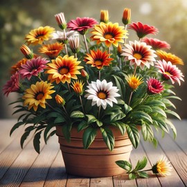 22Day Seeds: Seeds Treasure Flower Mix/African Daisy Gazania/Perennial Flowers