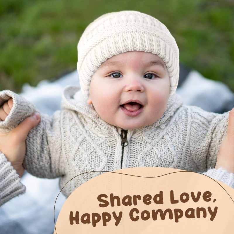 YANIBEST Toddler Winter Hat Satin Lined Baby Beanie Infant Skull