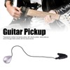Soundhole Pickup with Jack Contact Microphone Transducer for Acoustic Guitar