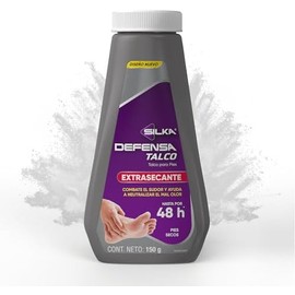 SILKAMEDIC - Talco Refrescante. Pies frescos, secos y protegidos del mal olor hasta por 48 horas. Envase con 150g.