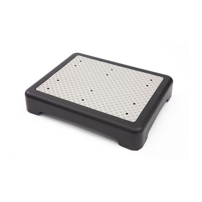 The Ramp People Plastic Half Step 9cm Anti Slip Black/Grey
