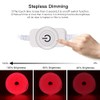 HEGEHE Dimmable LED Neon Light Strip Kit, 5m Red Neon